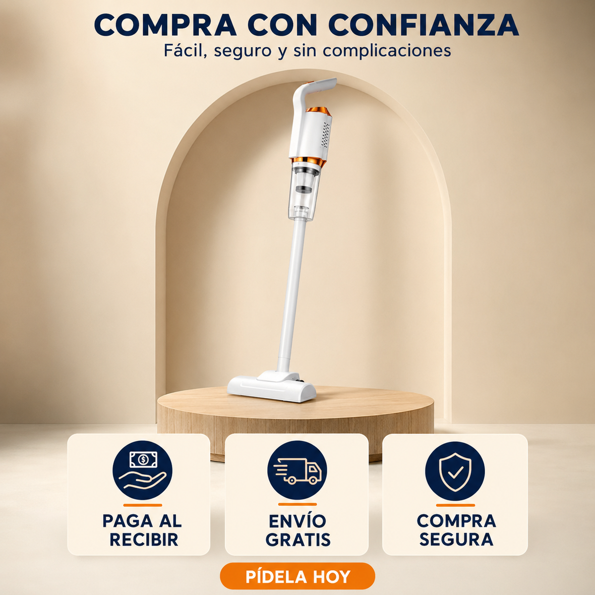Compra de aspiradora con pago al recibir, envío gratis y compra segura
