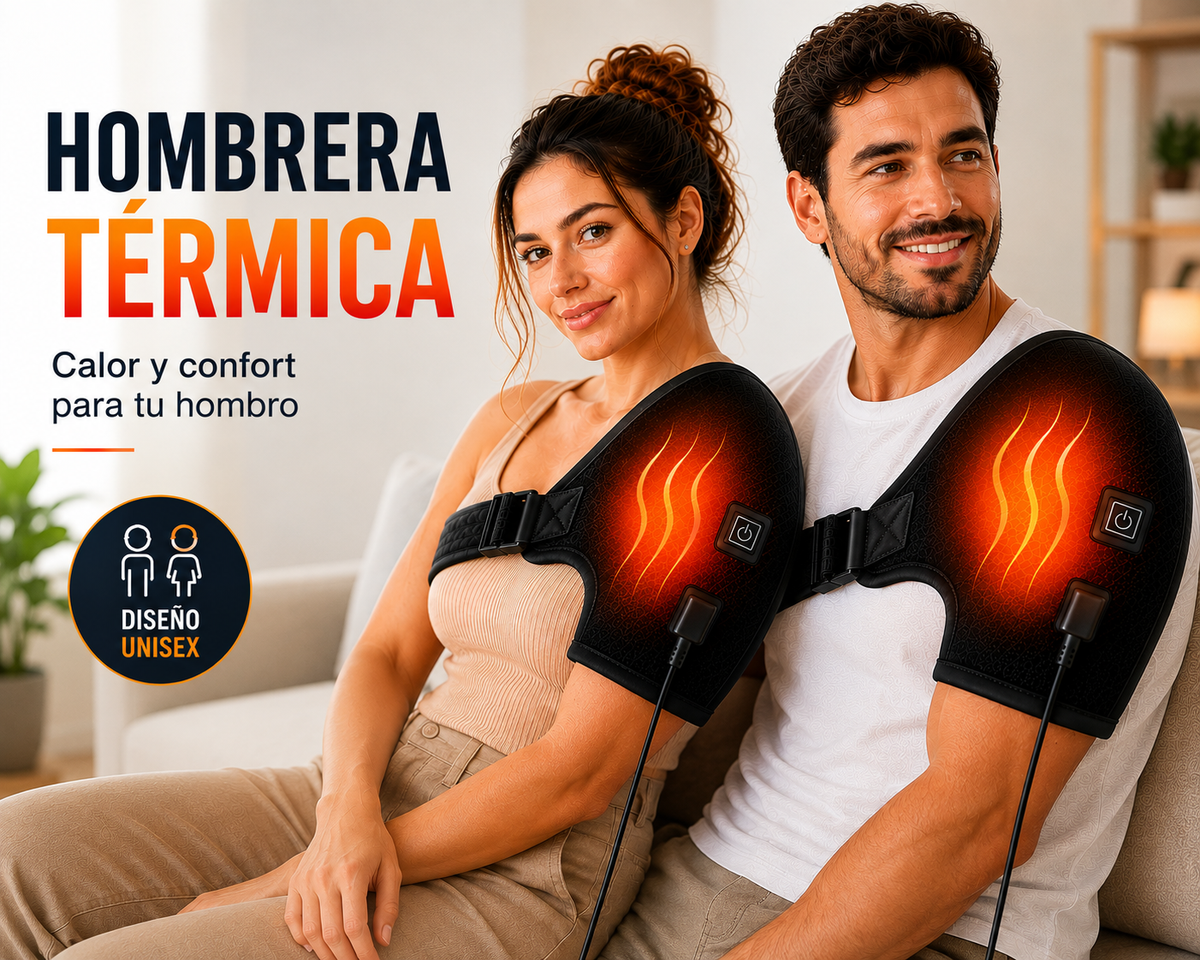 Hombrera térmica unisex con calor y confort para el hombro
